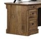 Sauder Palladia L-Shaped Desk in Vintage Oak, , large