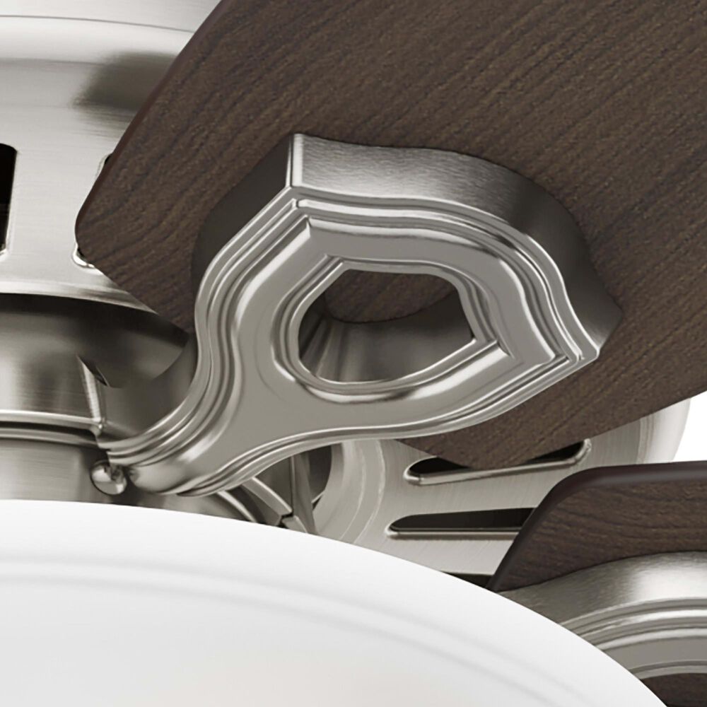 Hunter Builder 42&quot; Ceiling Fan with 2 Lights in Brushed Nickel, , large