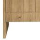 James Martin Vanities Hudson 36" Single Bathroom Vanity in Light Natural Oak with 3 cm Carrara White Marble Top and Rectangular Sink, , large