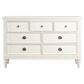 Eastern Shore Elsa 2-Piece 4-in-1 Convertible Crib and Dresser Nursery Set in Lace, , large