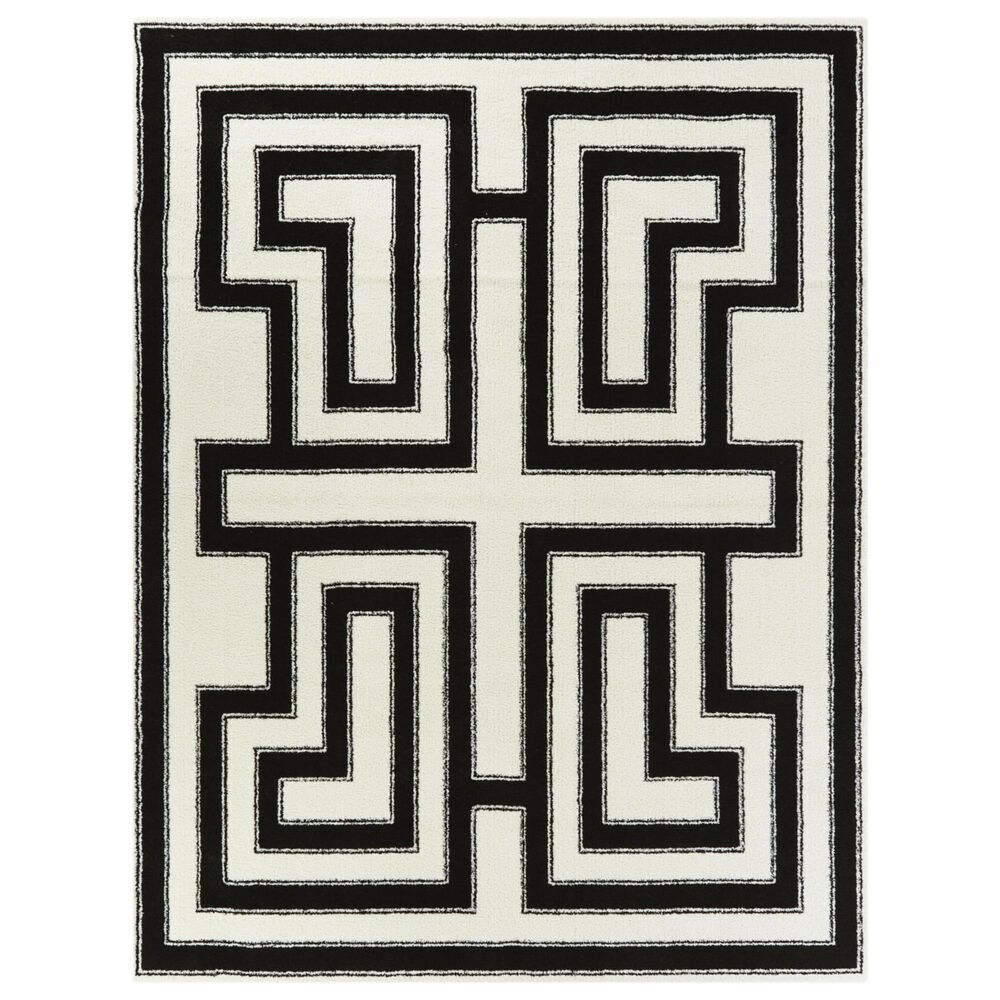Balta Rugs Vincent 5"3" x 7" White Area Rug, , large