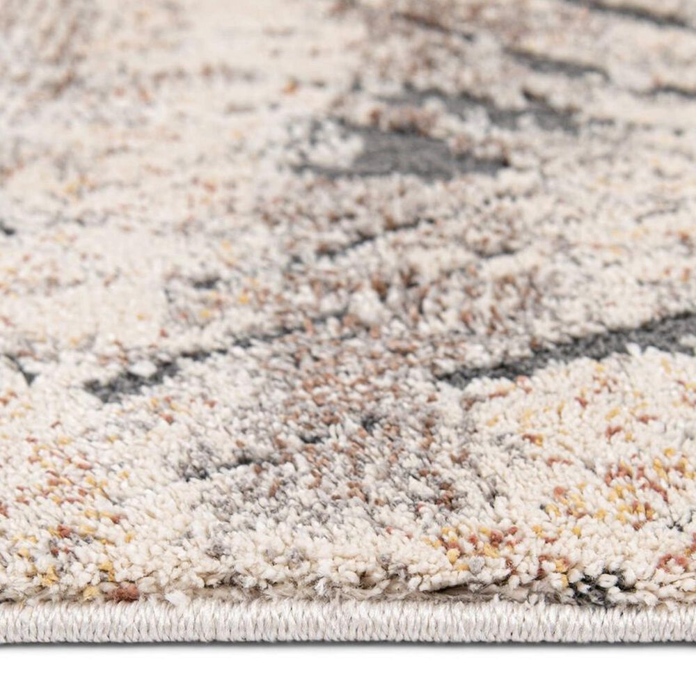 Central Oriental Stonington Sianna 5&#39; x 7&#39;6&quot; Almond and Oatmeal Area Rug, , large
