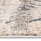 Central Oriental Stonington Sianna 5" x 7"6" Almond and Oatmeal Area Rug, , large