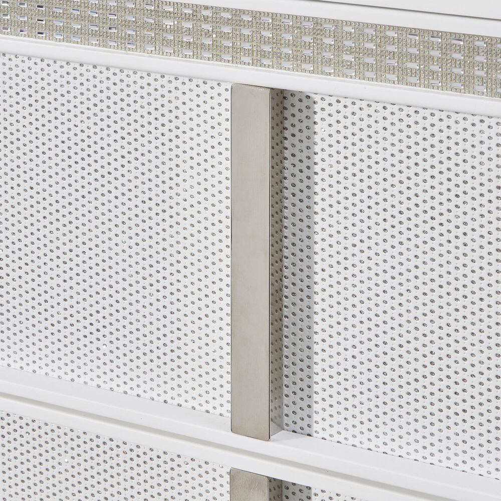 Millenium Chalanna 6-Drawer Dresser and Mirror in White, , large