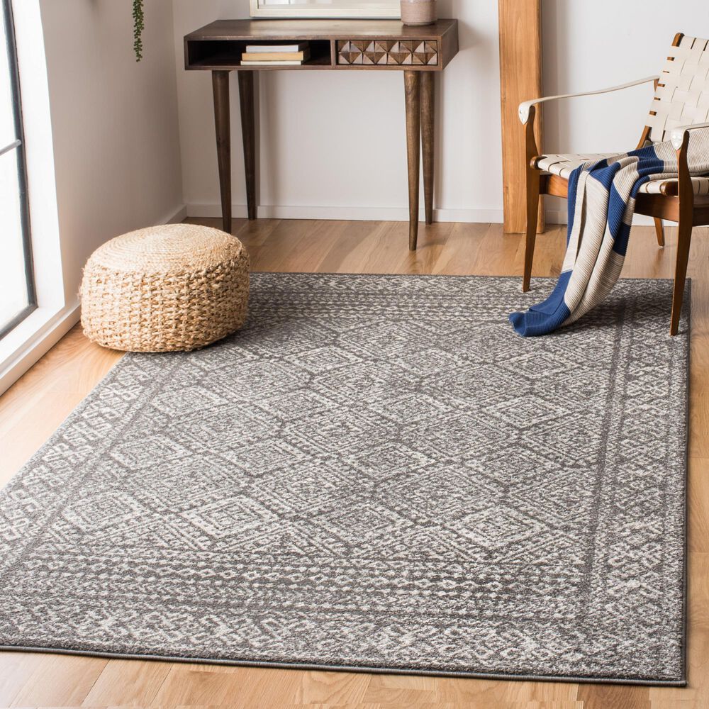 Safavieh Tulum  5&#39;3&quot; x 7&#39;6&quot; Dark Grey Area Rug, , large