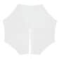 Floating Luxuries Kai Luxury 7.5" Octagonal Fiberglass Market Pool Umbrella in White, , large