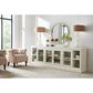 Riva Ridge Byron 98" TV Console with 4 Doors in White, , large