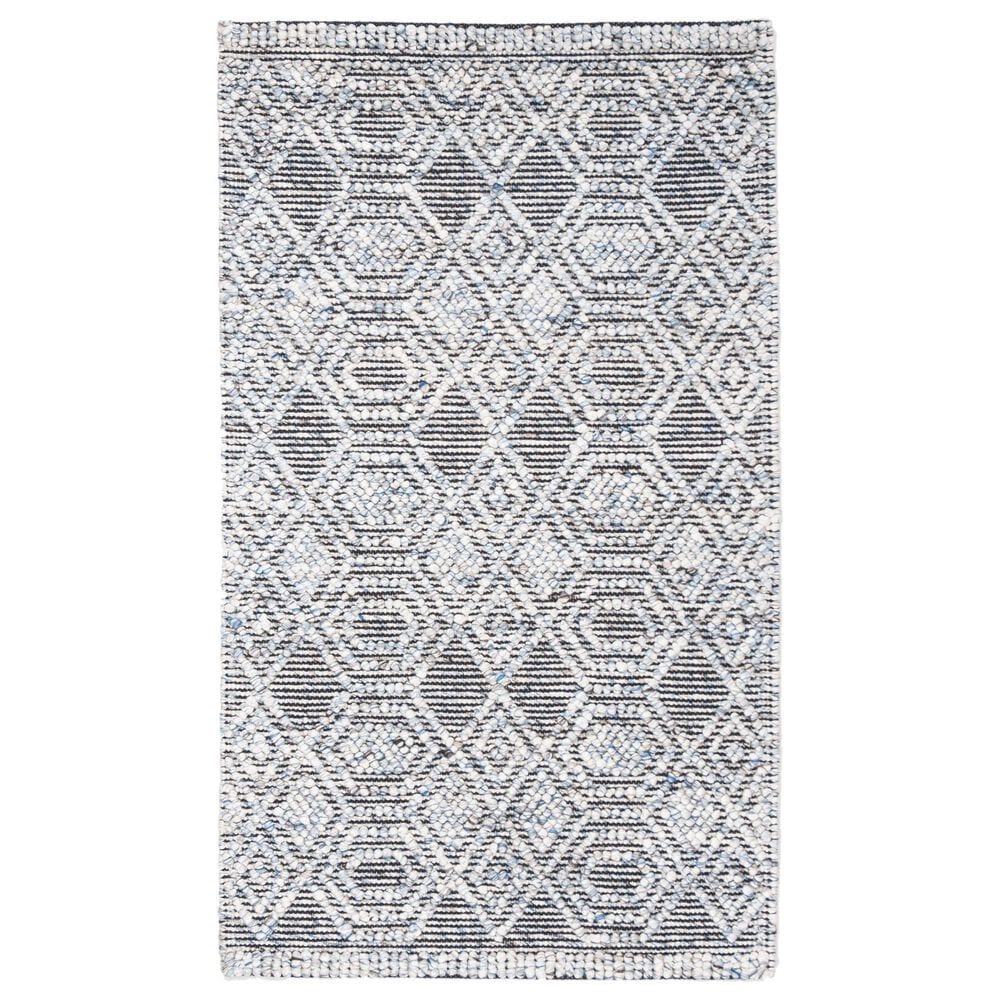 Safavieh Natura NAT312M 3" x 5" Blue Area Rug, , large