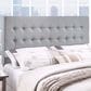 Modway Tinble Upholstered Fabric Queen Headboard in Sky Gray, , large
