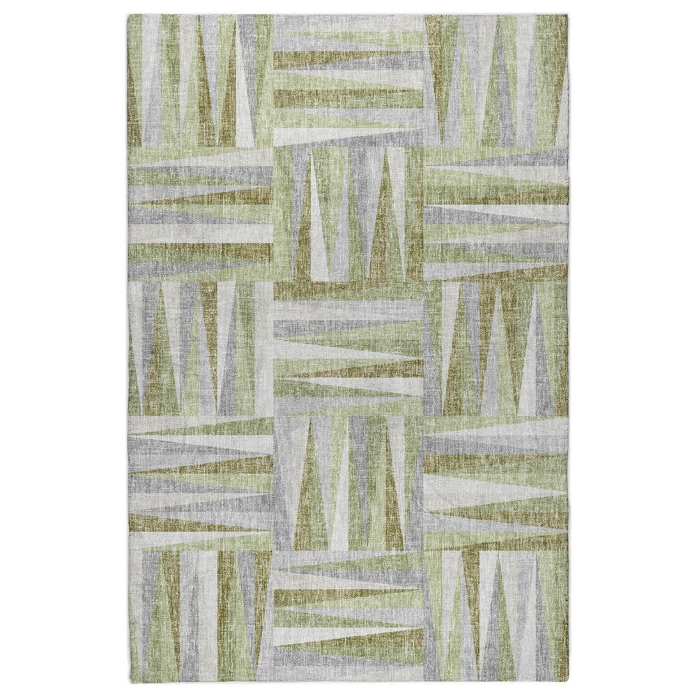 Dalyn Rug Company Lorenzo LN2 Green 8" x 10" Area Rug, , large