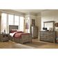 Ashley Trinell Rectangular Mirror in Brown, , large