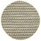 Safavieh Montauk 6" Round Gold, Blue and Black Area Rug, , large