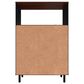 Dayton Mosholu 3-Shelf Accent Cabinet in Black/Nut Brown, , large