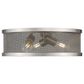 Golden Lighting Channing 15" Flush Mount in Pewter, , large