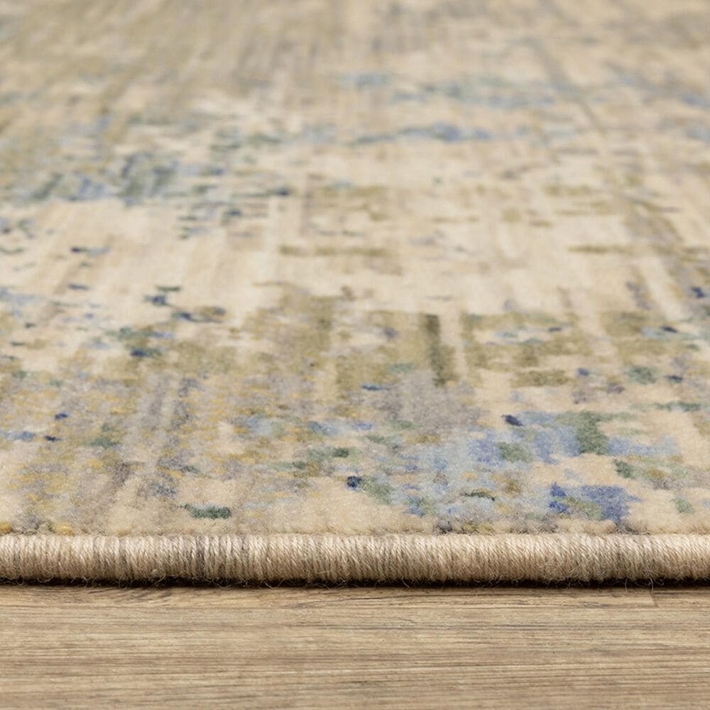Oriental Weavers Soleri 5&#39;3&quot; x 7&#39;6&quot; Beige and Green Area Rug, , large