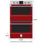Hestan 30" Double Electric Wall Oven with Convection and TwinVection in Matador, , large