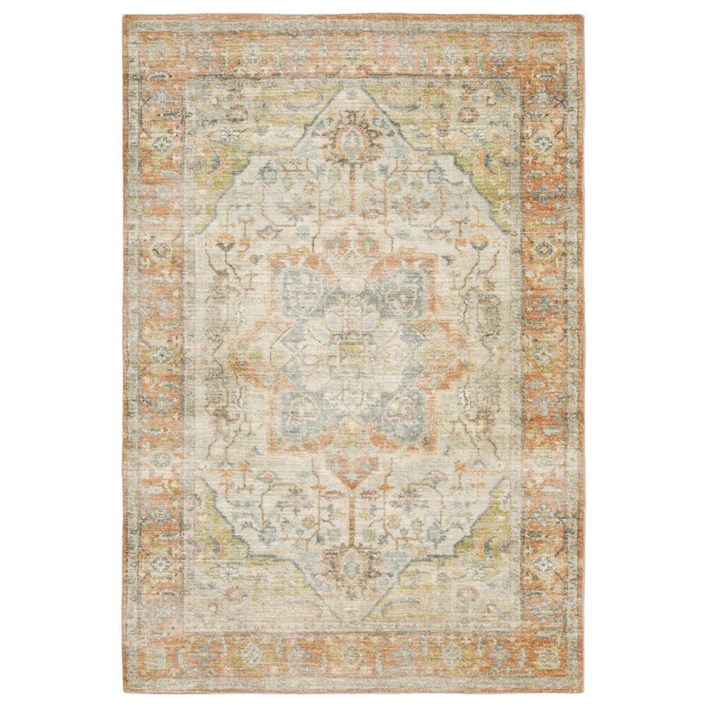 Oriental Weavers Savoy Atchison 28101 2" x 8" Orange Scatter Rug, , large