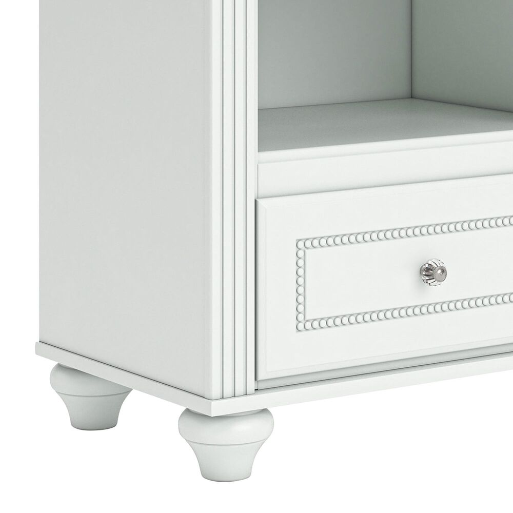 Ashley Kozlani 1-Drawer Nightstand in White, , large