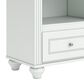 Ashley Kozlani 1-Drawer Nightstand in White, , large