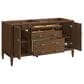 James Martin Vanities Myrrin 60" Double Vanity in Mid Century Walnut with 3 cm Ethereal Noctis Quartz Top, , large
