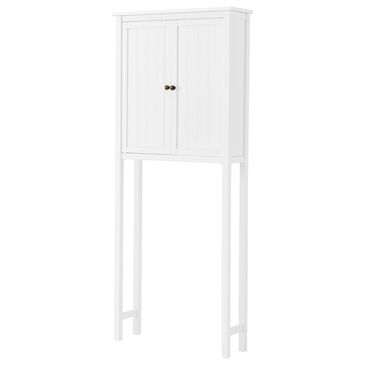 Timberlake Dover Over the Toilet Hutch in White, , large