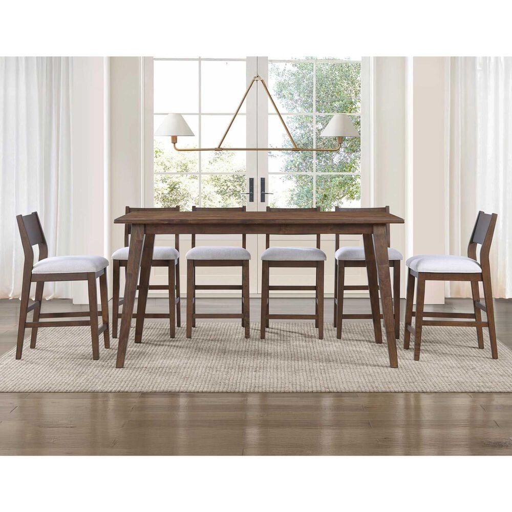 Steve Silver Canton 24&quot; Dining Counter Stool in Brown, , large