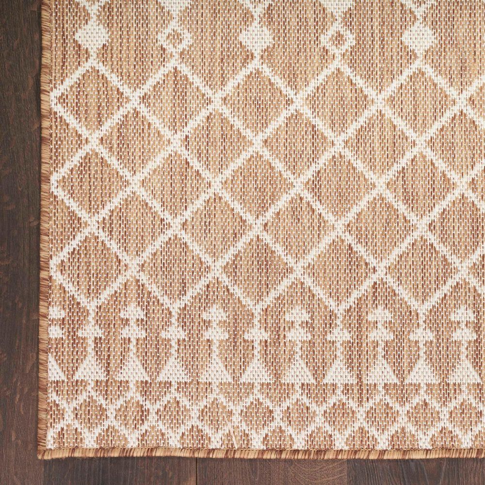 Nourison Positano Southwestern Jute 7&#39; x 10&#39; Indoor/Outdoor Area Rug, , large