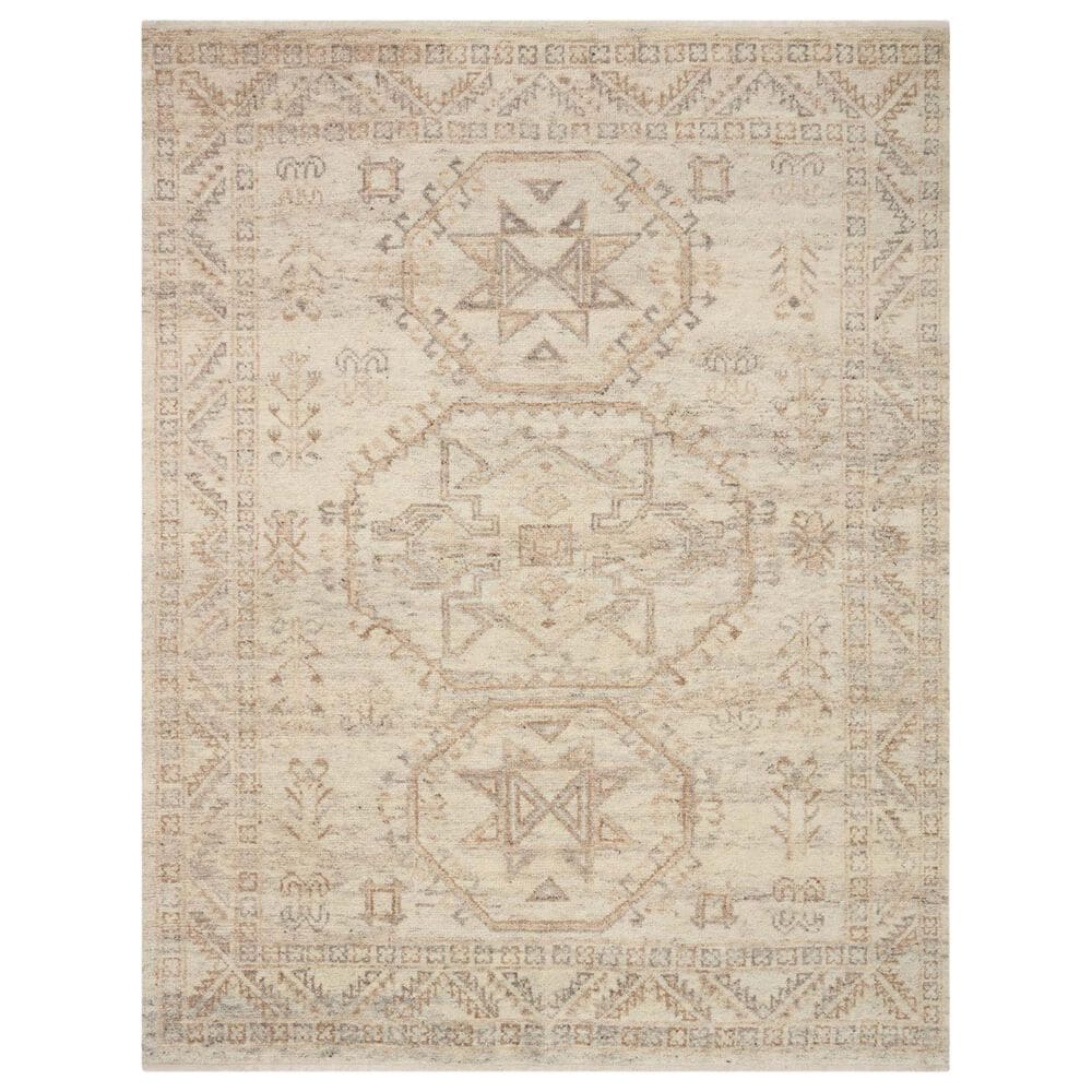 Loloi Marco 2" x 3" Natural and Mocha Area Rug, , large