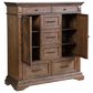 New Heritage Design Mar Vista Door Chest in Brushed Walnut, , large