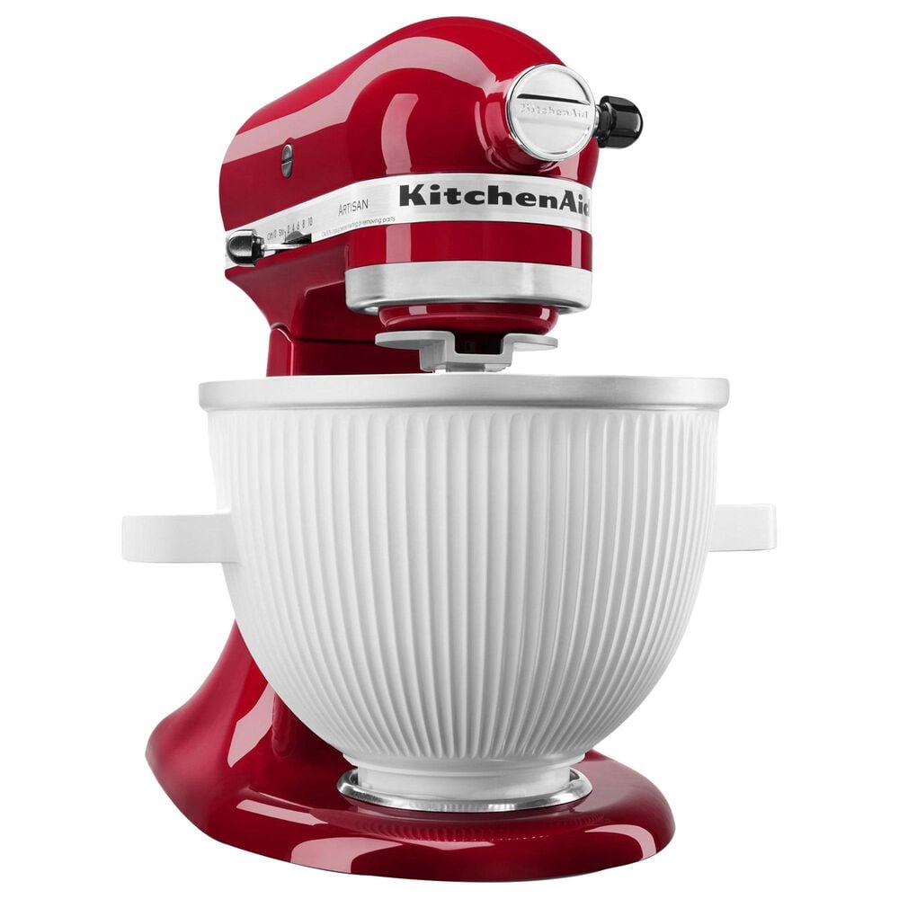 KitchenAid Ice Cream Maker Attachment in White, , large