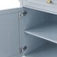 HOMLUX 52"" Kitchen Island with Drop Leaf in Blue Grey, , large