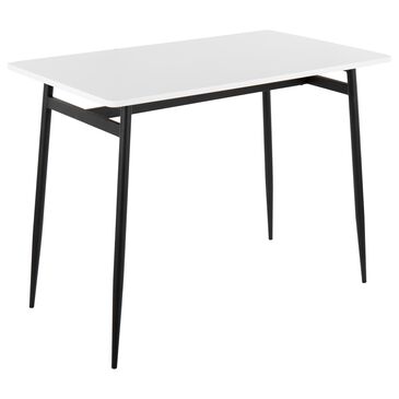 Lumisource Marcel Counter Table in Black and White, , large