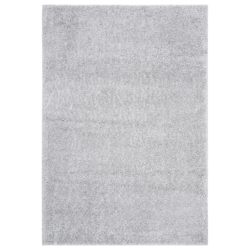Safavieh August Shag AUG900G 5"3" x 7"6" Silver Area Rug, , large