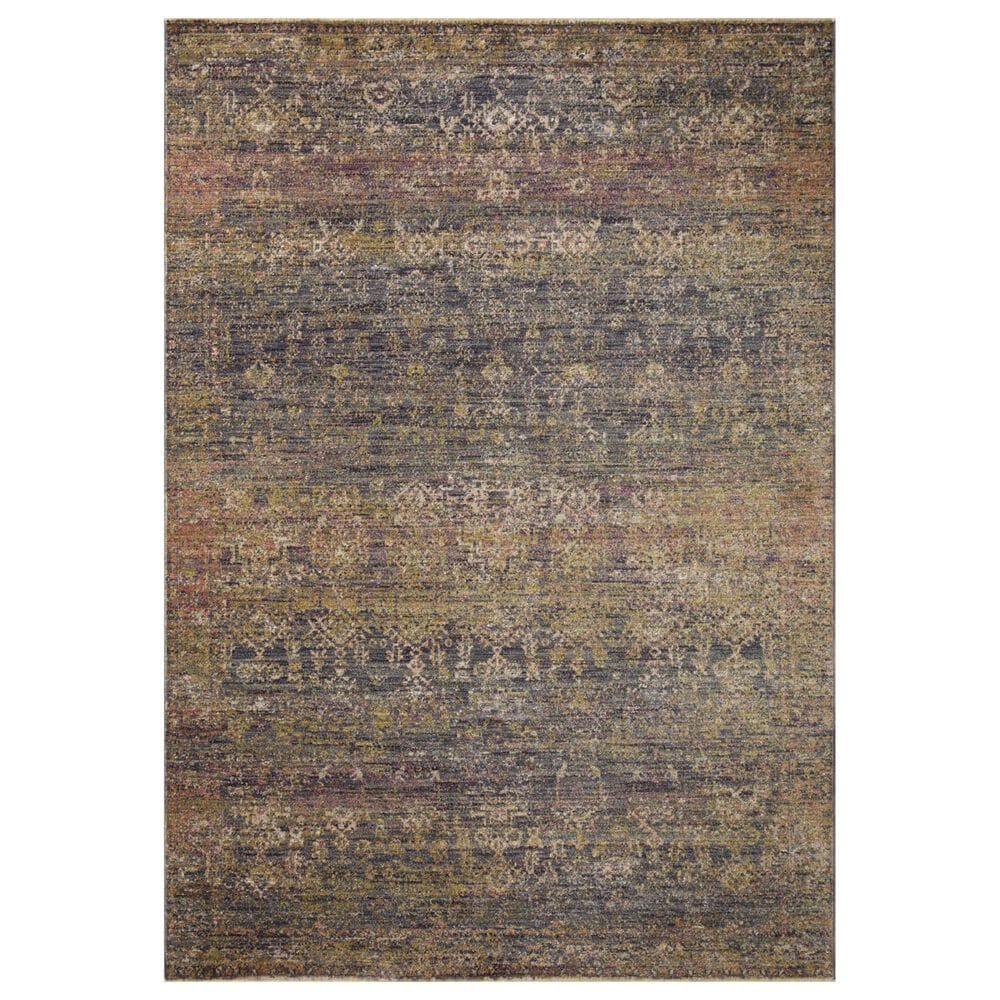 Loloi Bradbury 11"6" x 15"6" Ink and Multicolor Area Rug, , large