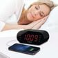 iHome FM Dual Alarm Clock Radio with USB Charging in Black, , large