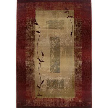 Oriental Weavers Generations 544X 7"9" x 11" Red Area Rug, , large