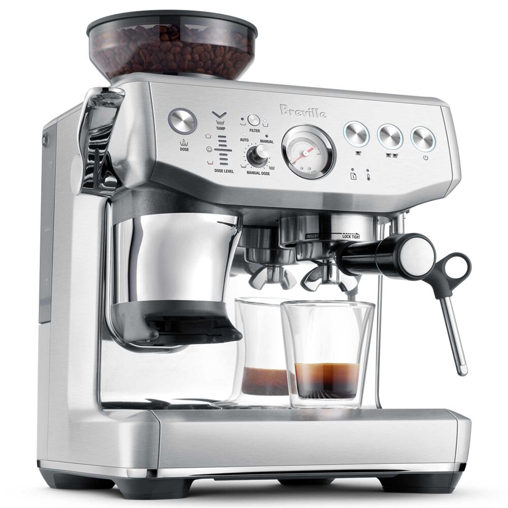Breville 2 L Barista Express Impress Espresso Machine in Brushed Stainless Steel, , large