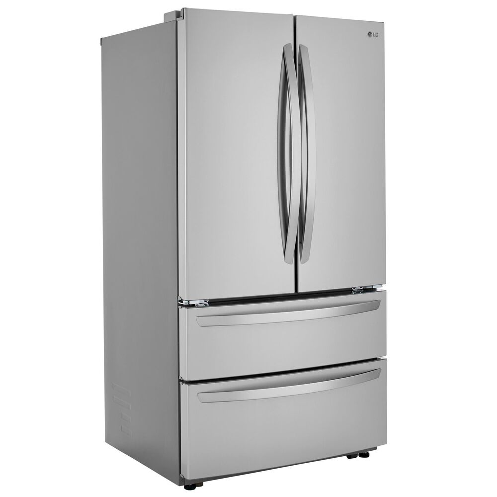 LG 27 Cu. Ft. 4-Door Non-Dispenser French Door Refrigerator in Stainless Steel, , large