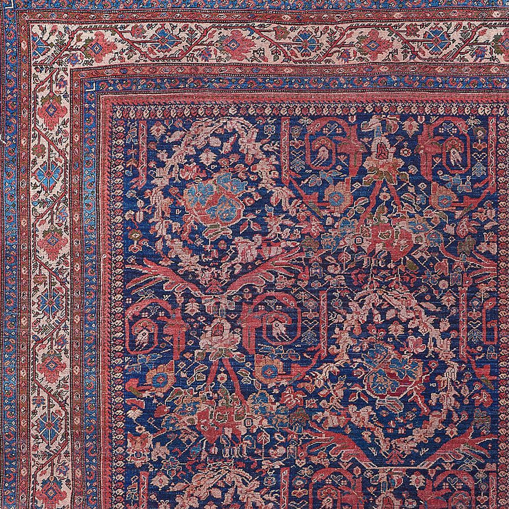 Feizy Rawlins 3&#39;11&quot; x 6&#39; Navy and Multicolor Area Rug, , large