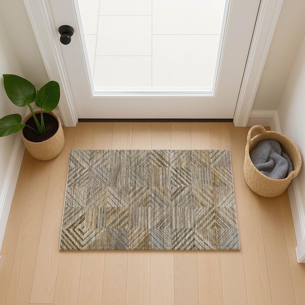 Dalyn Rug Company Nexus NX2 Beige 1'8" x 2'6" Area Rug, , large