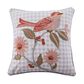 Levtex Pippa 18" x 18" Throw Pillow in Salmon, Blush, Pink, Green and Grey, , large