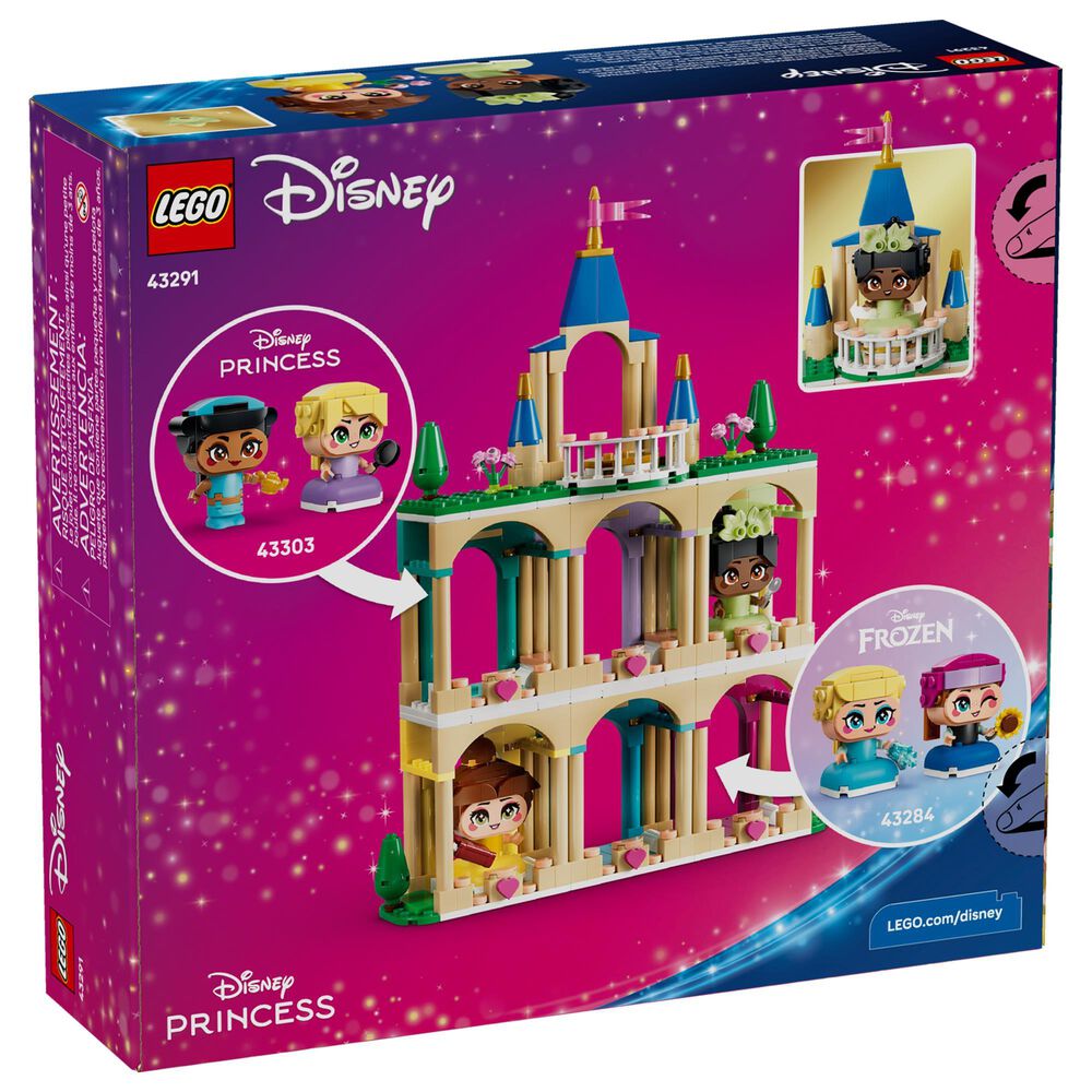 LEGO Disney Mini Belle and Tiana with Castle Building Set, , large