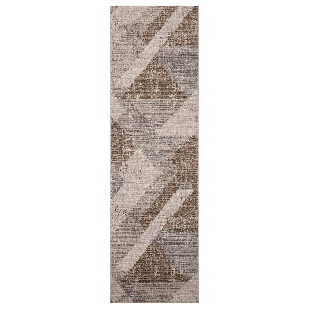Loloi II Austen AUS-04 2"4" x 8" Stone and Bark Runner, , large