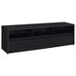 Coaster Rutland 78" TV Stand Media Console in Black, , large