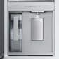 Samsung Bespoke Bespoke 23 Cu. Ft. French Door Refrigerator with Beverage Center - Stainless Steel Panels Included, , large