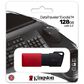 Kingston Technology DataTraveler Exodia M 128GB USB 3.2 Gen 1 Flash Drive in Red, , large