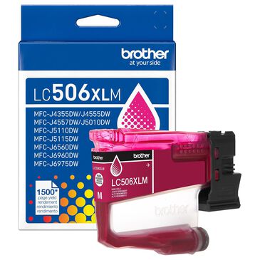 Brother LC506XLYS High Yield Ink Cartridge in Magenta, , large
