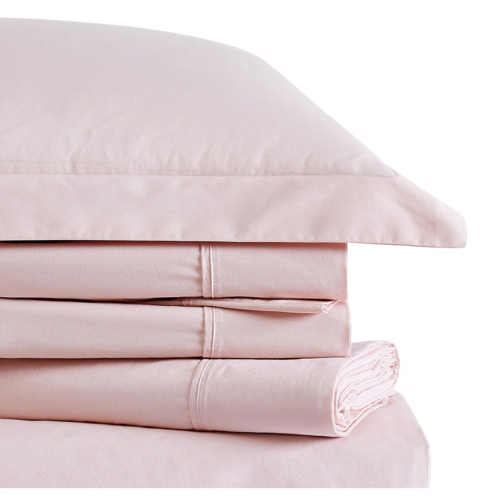 Pem America Brooklyn Loom Classic 4-Piece King Sheet Set in Blush, , large