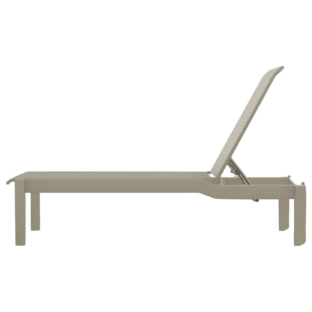 Telescope Casual Furniture Leeward Sling Chaise Lounge in Smoke, , large