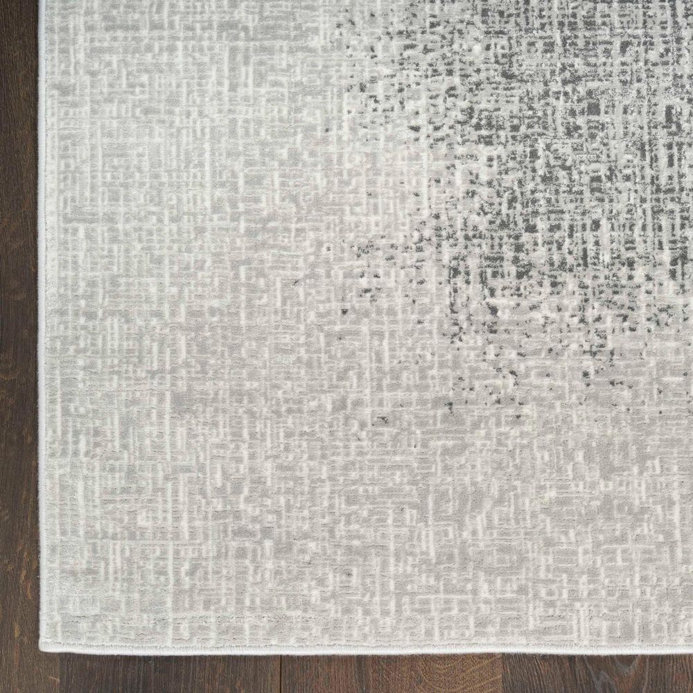Nourison Grand Street Light Grey 2&#39;2&quot; x 10&#39; Runner, , large